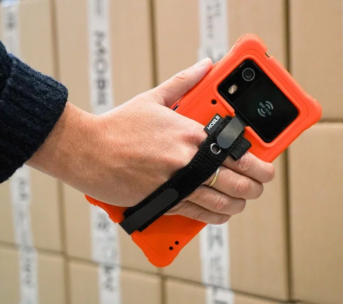 Mobilis Protech Case de Seguridad Color Naranja Accesorios Compatible con Em45