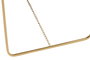DKD Home Decor Espejo de Vestidor Hierro y Cristal Dorado 55x47,5x165 cm