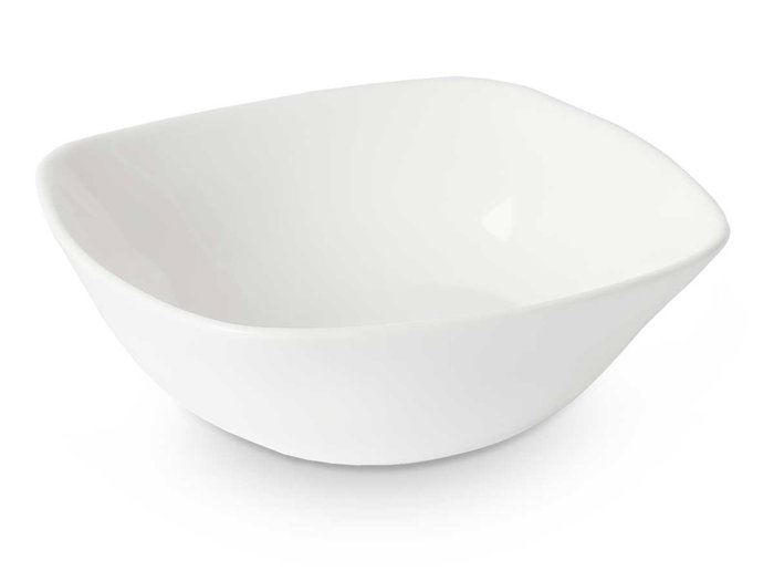 Vivalto Bol Cuadrado Opal Blanco 11.5x11.5 cm (Set de 48)