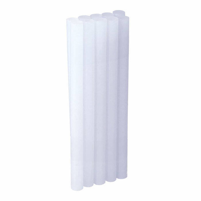 Koma Tools Barra de cola termofusible transparente ø11 x 150 mm, 10 uds Koma Tools Barra de cola termofusible transparente ø11 x 150 mm, 10 uds