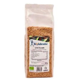 BIOLABRADOR Linaza Dorada 500gr Semillas de Lino Dorado Ecológico