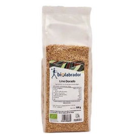 BIOLABRADOR Linaza Dorada 500gr Semillas de Lino Dorado Ecológico