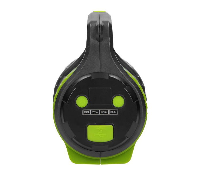 ORNO LT-3 Linterna LED 10W Recargable de 1000 Lúmenes con Power Bank y Luz de Emergencia Batería 4000mAh