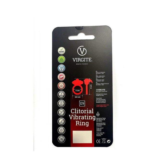 Anillo Vibrador Virgite E9 Azul Anillo Vibrador Virgite E9 Azul
