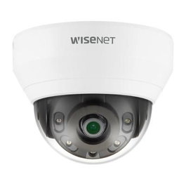 Hanwha Wisenet Q Cámara IP Minidomo 4MP 2.8mm Antivandálico IR 20m H.265 IK10 IP66 PoE/12V