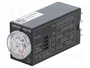 OMRON H3YN-B Relé de tiempo 24VAC DPDT 0,1s÷10min