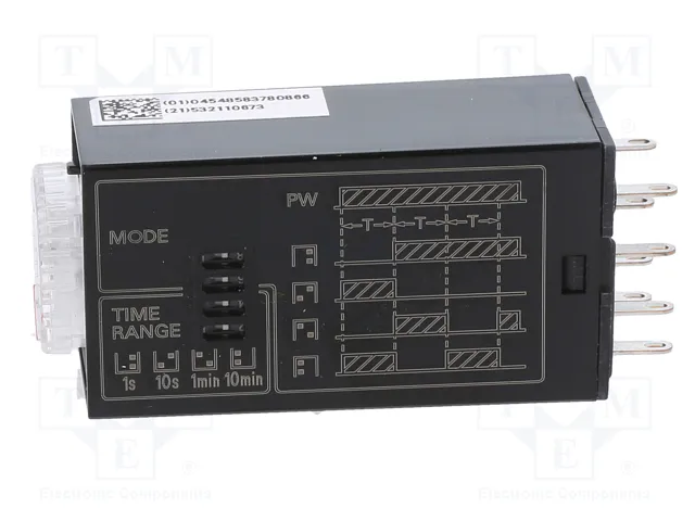 OMRON H3YN-B Relé de tiempo 24VAC DPDT 0,1s÷10min