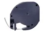 Q-connect Cinta para rotuladora LetraTag, 12 mm x 4 m, negro/blanco perla, consumible compatible con DYMO