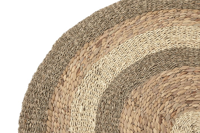 DKD Home Decor Alfombra Seagrass Fibra Natural 120x120x1 cm