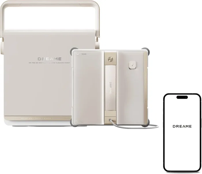 Dreame Estación DRAME C1 Robot Limpiacristales Protección Completa Estación Móvil Gestión Automática del Cable Dreame Estación DRAME C1 Robot Limpiacristales Protección Completa Estación Móvil Gestión Automática del Cable