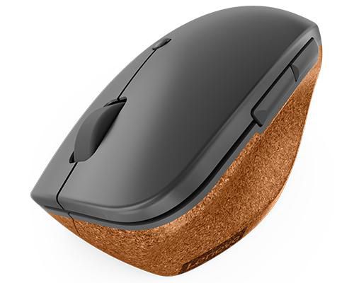 Lenovo Go Wireless Vertical Mouse 2.4G, 6 Botones, 2400 DPI, Batería AA