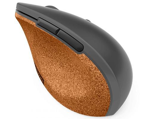 Lenovo Go Wireless Vertical Mouse 2.4G, 6 Botones, 2400 DPI, Batería AA