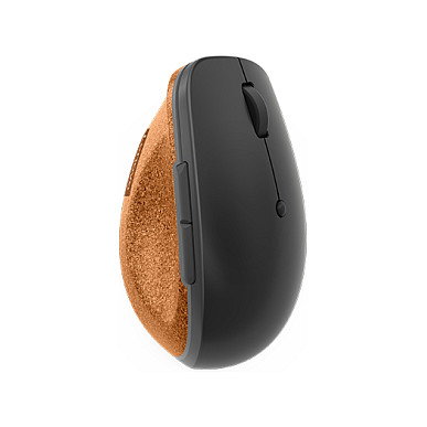 Lenovo Go Wireless Vertical Mouse Gris/Madera