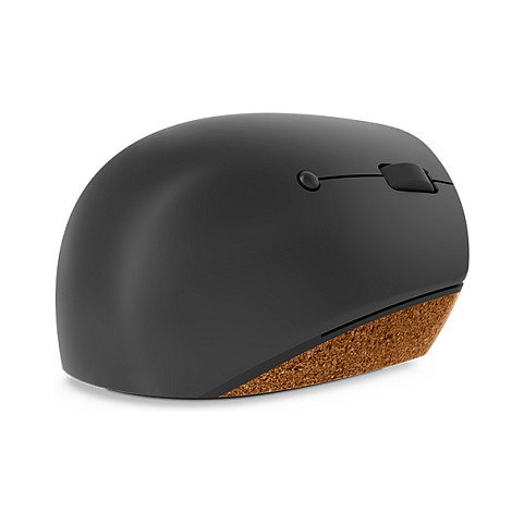 Lenovo Go Wireless Vertical Mouse Gris/Madera