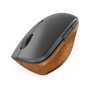 Lenovo Go Wireless Vertical Mouse Gris/Madera