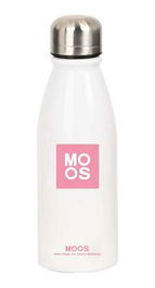 Botella de Agua Moos Passion Multicolor Poliéster Metal Reciclado 500 ml