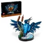 Lego 10331 Icons Kingfisher (Kungsfiskare) Fauna 2024 V29 - Set de construcción de kungsfiskare para adultos con soporte de exhibición
