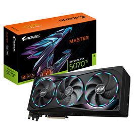 Gigabyte RTX 5070 Ti Aorus Master GDDR7 16GB GV-N507TAORUS M-16GD Tarjeta Gráfica