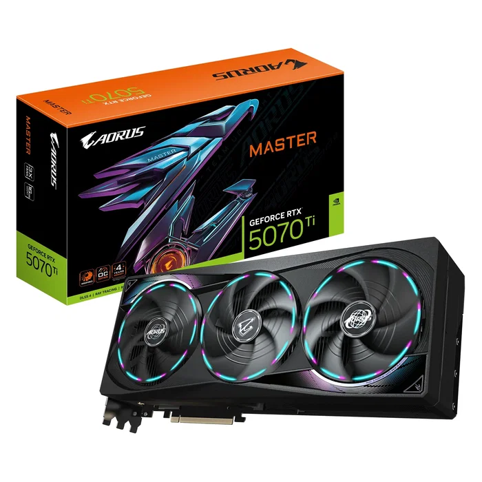 Gigabyte AORUS GeForce RTX 5070 Ti MASTER 16GB GDDR7