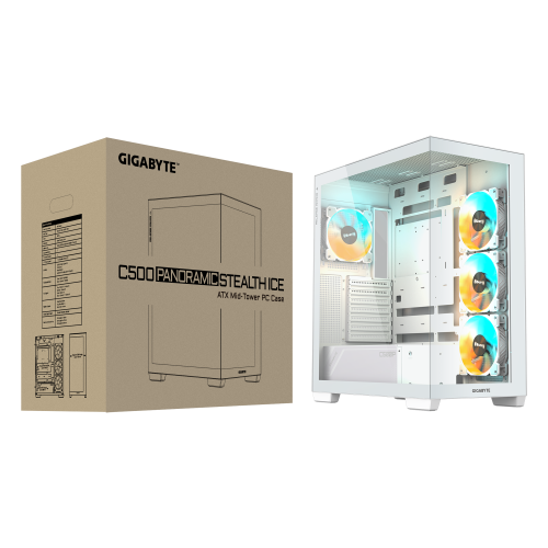 Gigabyte C500 PANORAMIC STEALTH Blanco