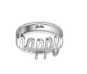 Folli Follie Anillo Plateado Tamaño 50