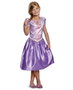 Disney Disfraz Infantil Princesa Rapunzel Classic Talla 5-6 Años Morado