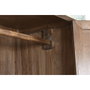 DKD Home Decor Armario de Abeto y Metal Tallado Natural Antik China