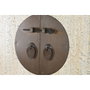 DKD Home Decor Armario de Abeto y Metal Tallado Natural Antik China