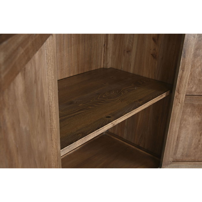 DKD Home Decor Armario de Abeto y Metal Tallado Natural Antik China