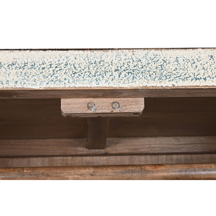 DKD Home Decor Armario de Abeto y Metal Tallado Natural Antik China
