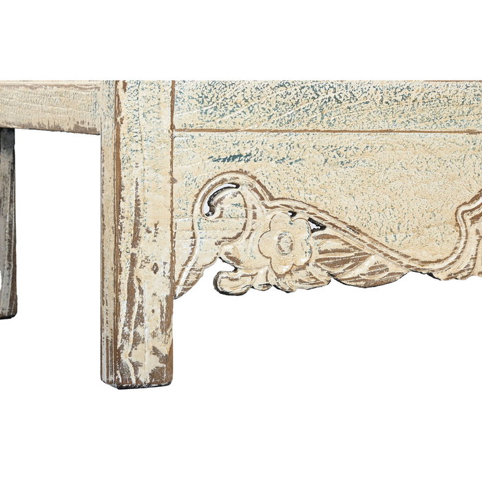 DKD Home Decor Armario de Abeto y Metal Tallado Natural Antik China