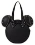 Loungefly Minnie Mouse Bolsa Canvas Studs & Chains