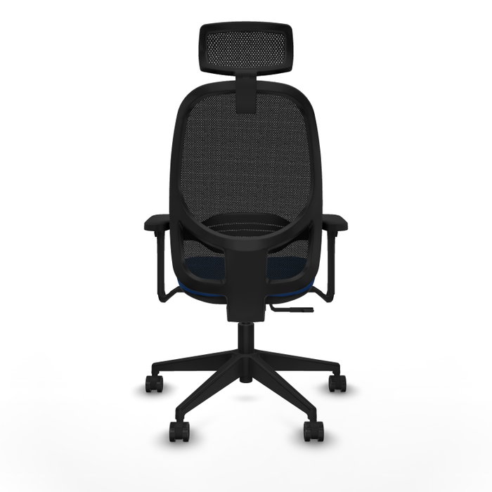 PIQUERAS Y CRESPO Silla de oficina Cilanco con Mecanismo Sincro, Azul y Negro PIQUERAS Y CRESPO Silla de oficina Cilanco con Mecanismo Sincro, Azul y Negro