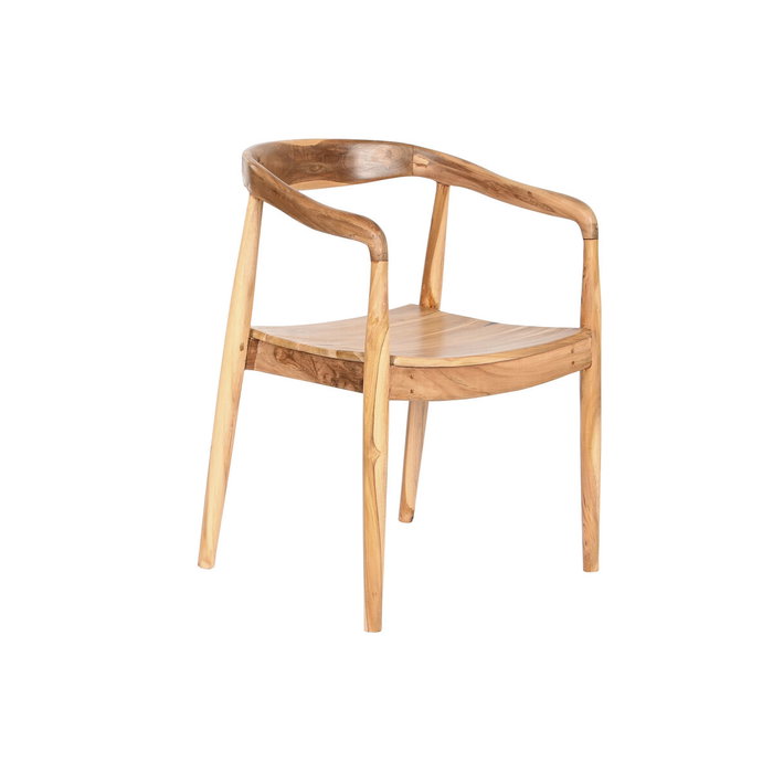 DKD Home Decor Silla de Teca Marrón Claro DKD Home Decor Silla de Teca Marrón Claro