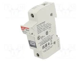 DF ELECTRIC Portafusibles PMX para Raíl DIN 30A 600VAC
