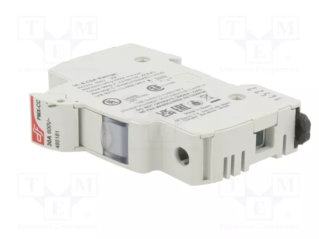 DF ELECTRIC Portafusibles PMX para Raíl DIN 30A 600VAC DF ELECTRIC Portafusibles PMX para Raíl DIN 30A 600VAC