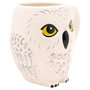 WIDDOP & CO Taza de Cerámica con Diseño 3D de Hedwig - Lechuza de Harry Potter - Pieza de Colección Hogwarts