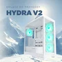 Rampage Hydra V2 Obudowa PC Acuario 4x Ventilador ARGB Blanco