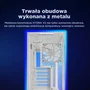 Rampage Hydra V2 Obudowa PC Acuario 4x Ventilador ARGB Blanco