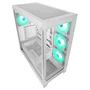Rampage Hydra V2 Obudowa PC Acuario 4x Ventilador ARGB Blanco