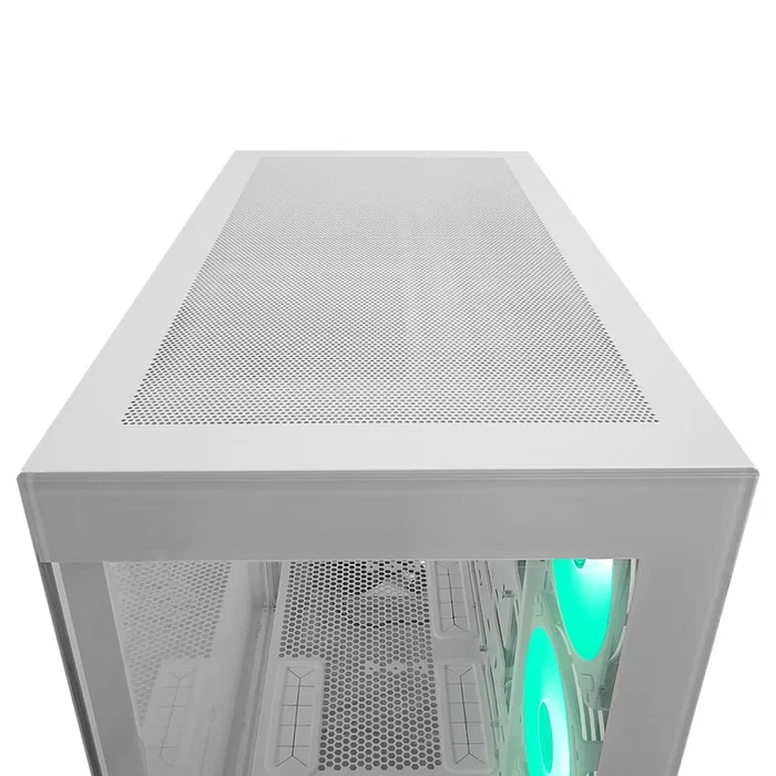 Rampage Hydra V2 Obudowa PC Acuario 4x Ventilador ARGB Blanco