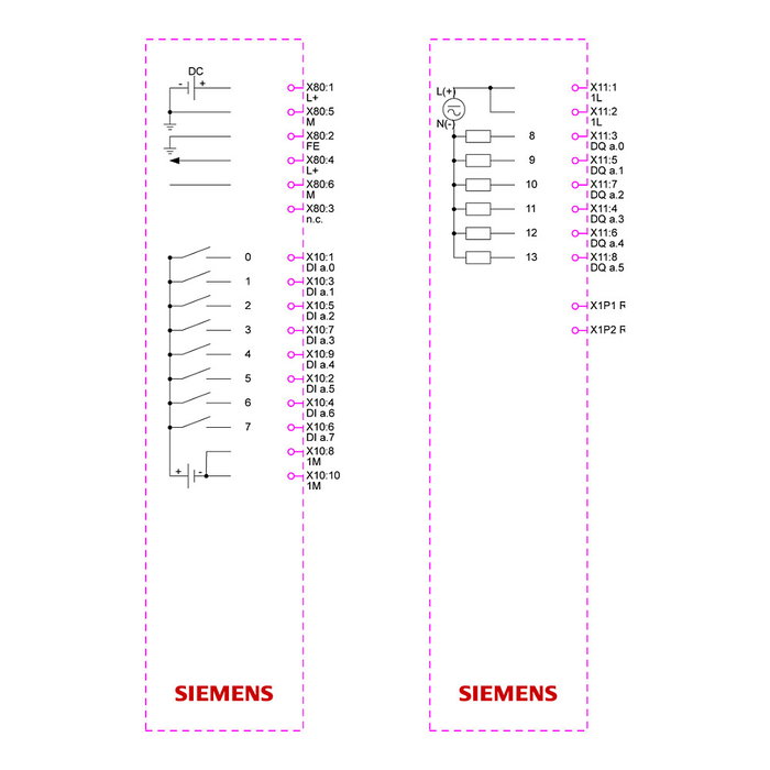 Siemens SIMATIC 6ES7212-1HG50-0XB0 S7-1200 G2 CPU 1212C DC/DC/Relais