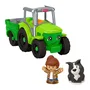 Fisher-Price Little People Tractor de Empuje Vehículo Musical con Sonidos - JGX12