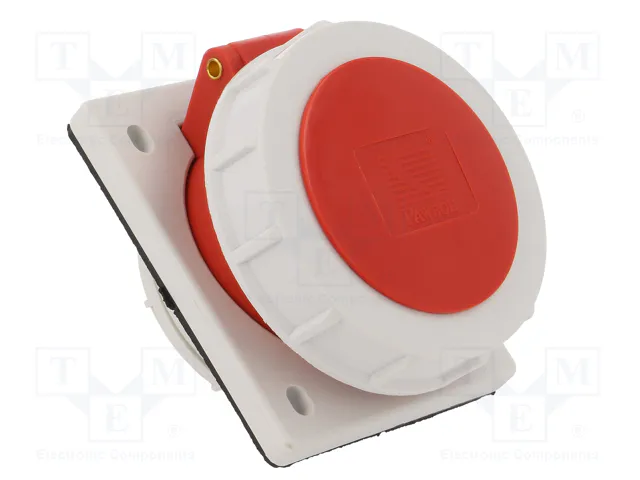 PAWBOL Conector de alimentación AC trifásicos 16A 400V 5 Pines Hembra IP67