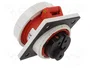 PAWBOL Conector de alimentación AC trifásicos 16A 400V 5 Pines Hembra IP67