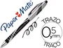 Boligrafo Flexgrip Elite Retractil Negro 12 unidades