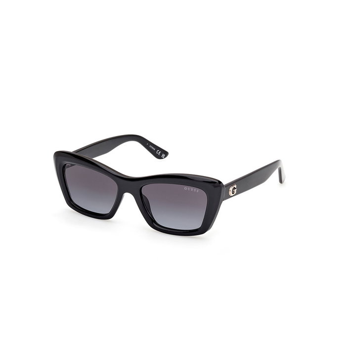 Guess Gafas de Sol GU00195 01B para Mujer - Diseño Rectangular, Lentes 52 mm, Patillas 140 mm