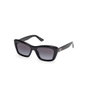 Guess Gafas de Sol GU00195 01B para Mujer - Diseño Rectangular, Lentes 52 mm, Patillas 140 mm