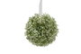 Oplante Esfera de Gypso Blanco, Relleno Artificial de Plástico para Decoración de Jardineras y Centros de Mesa