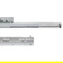 Emuca Juego de guías ocultas para cajones Silver, de extracción total, con push, profundidad 450mm, Acero, Cincado